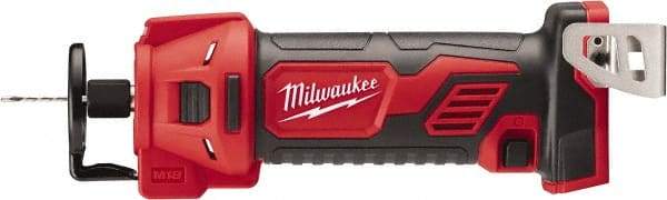 Milwaukee Tool - Spiral Saws Speed (RPM): 28000 Collet Size (Inch): 1/8 - 1/4 - A1 Tooling