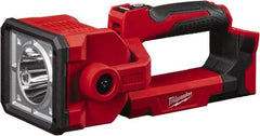 Milwaukee Tool - 18 Volts, 1250 Lumens, Cordless Work Light - Red, 7 hr Run Time - A1 Tooling