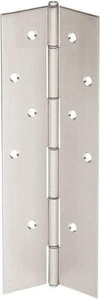 IVES - 83" Long x 4" Wide, Aluminum Continuous Hinge - 6" Thick, With Holes - A1 Tooling