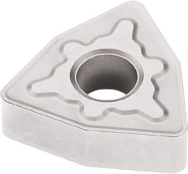 Seco - WNMG432 MR7 Grade TK1501 Carbide Turning Insert - Ti(C/N)/Al2O3/Cr Finish, 80° Trigon, 1/2" Inscr Circle, 3/16" Thick, 1/32" Corner Radius - A1 Tooling