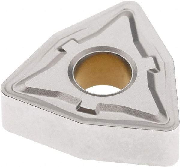 Seco - WNMG433 M5 Grade TK0501 Carbide Turning Insert - Ti(C/N)/Al2O3/Cr Finish, 80° Trigon, 1/2" Inscr Circle, 3/16" Thick, 3/64" Corner Radius - A1 Tooling