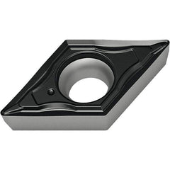 Walter - DCMT21.50.5 FM4 Grade WSM10S Carbide Turning Insert - 55° Diamond, 1/4" Inscr Circle, 3/32" Thick, 0.2mm Corner Radius - A1 Tooling