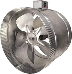 Suncourt - 10" Diam, 1.7 Amp, 120 Volt Duct Fan - 460 CFM, Double Speed - A1 Tooling