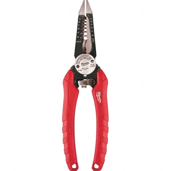 Milwaukee Tool - Wire & Cable Strippers Type: Wire Stripper/Cutter/Crimper Maximum Capacity: 18 AWG Solid, 20 AWG Stranded - A1 Tooling