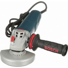 Bosch - 5" Wheel Diam, 11,500 RPM, Corded Angle & Disc Grinder - 5/8-11 Spindle, 120 Volts, 13 Amps - A1 Tooling