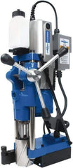 Hougen - 3/4" Chuck, 4" Travel, Portable Magnetic Drill Press - 70, 120, 200 & 332 RPM, 13 Amps, 1553 Watts, 115 Volts, 2' Cord Length - A1 Tooling