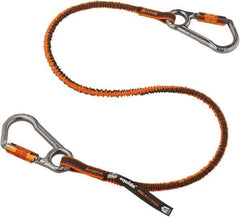 Ergodyne - 38" Tool Lanyard - Carabiner Connection, 60" Extended Length, Orange - A1 Tooling