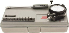 SPI - 9 Anvil, 0.4 to 0.7" Dial Bore Gage - 0.0001" Graduation, 4" Gage Depth, Accurate to 0.0003", Carbide Ball - A1 Tooling