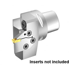 Kennametal - EG-P-GUP, EG-U-GUN, EG-U-GUP, ER-P-GUP, ER-U-GUN, ER-U-GUP Insert, 73.5mm Head Length, Modular Grooving Blade Holder Head - Right Hand Cut, System Size PSC80, Through Coolant, Series Beyond Evolution - A1 Tooling