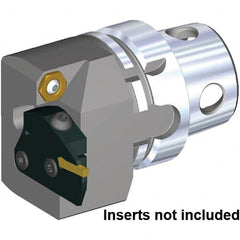 Kennametal - A4 Insert, 58mm Head Length, Modular Grooving Blade Holder Head - Left Hand Cut, System Size KM4X63, Through Coolant, Series KGMS - A1 Tooling