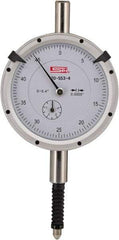 SPI - 0.4" Range, 0-50 Dial Reading, 0.0005" Graduation Dial Drop Indicator - 2.2" Dial, 0.05" Range per Revolution, 0.0015" Accuracy, Includes NIST Traceability Certification - A1 Tooling