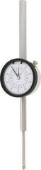 SPI - 2" Range, 0-100 Dial Reading, 0.001" Graduation Dial Drop Indicator - 2.2" Dial, 0.1" Range per Revolution, 0.004" Accuracy, Revolution Counter, Includes NIST Traceability Certification - A1 Tooling