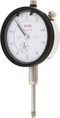 SPI - 1" Range, 0-100 Dial Reading, 0.001" Graduation Dial Drop Indicator - 2.2" Dial, 0.1" Range per Revolution, 0.002" Accuracy, Revolution Counter, Includes NIST Traceability Certification - A1 Tooling