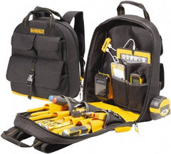 DeWALT - 23 Pocket Backpack Tool Bag - 14-1/2" Wide x 6" Deep x 19-3/4" High - A1 Tooling