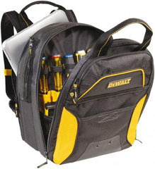 DeWALT - 33 Pocket Backpack Tool Bag - 15" Wide x 11" Deep x 21-1/2" High - A1 Tooling