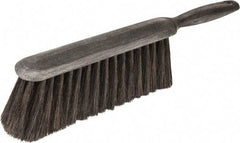 Harper Brush - 14" OAL, Horsehair & Nylon Counter Brush - 2-1/4" Bristle Length, 8" Long x 1-3/4" Wide Head, Straight Foam Handle, Black - A1 Tooling