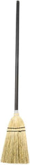 Harper Brush - 39" OAL Corn Blend Bristle Lobby Broom - 28" Long Wood Handle, 10" Bristle Length, 8" Wide - A1 Tooling