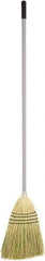 Harper Brush - 53-1/2" OAL Corn Blend Bristle Broom - 39" Long Metal Handle, 14-1/2" Bristle Length, 10" Wide - A1 Tooling