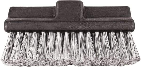 Harper Brush - 10" OAL, Vehicle Brush - Black Flagged Plastic Bristles, 2-1/4" Trim Length - A1 Tooling