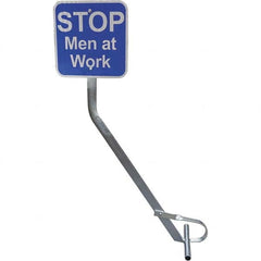 Railhead Corporation - "STOP Crew At Work," 12" Wide x 12" High Aluminum Warning & Safety Reminder Sign - A1 Tooling