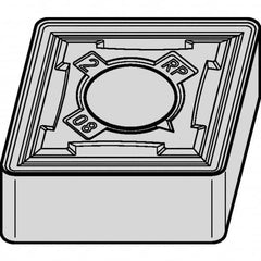 Kennametal - CNMG544 RP Grade KCPK05 Carbide Turning Insert - Al2O3 Finish, 80° Diamond, 5/8" Inscr Circle, 1/4" Thick, 1/16" Corner Radius - A1 Tooling