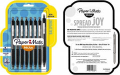 Paper Mate - 1mm Ball Point Retractable Ball Point Pen - Black - A1 Tooling