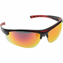 MCR Safety - Fire Mirror Lenses, Framed Dual Lens Safety Glasses - A1 Tooling