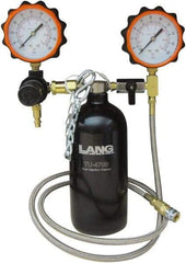 Lang - 4' Hose Length, 100 Max psi, Mechanical Automotive Fuel Injection Cleaner/Gauge - 1 Lb Graduation - A1 Tooling