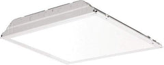 Lithonia Lighting - 0 Lamps, 39.6 Watts, 2' x 2', LED Lamp Troffer - 120/277 Volt, Dimmable, Acrylic Diffuser, Steel Troffer - A1 Tooling