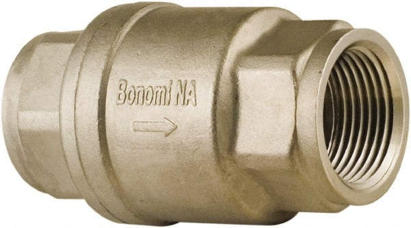 BONOMI - 1/2" Stainless Steel Check Valve - Exact Industrial Supply