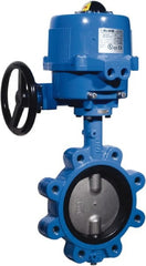 BONOMI - Actuated Butterfly Valves; Pipe Size: 2 (Inch); Actuator Type: Electric ; Style: Lug ; Material: Ductile Iron ; WOG Rating (psi): 200 ; Seat Material: EPDM - Exact Industrial Supply