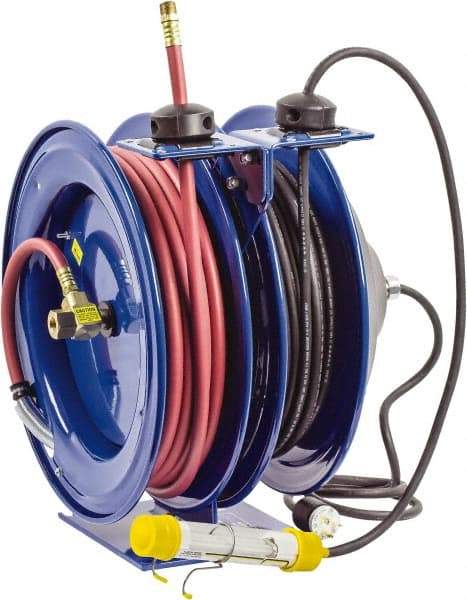 CoxReels - 50' Spring Retractable Hose Reel - 300 psi, Hose Included - A1 Tooling