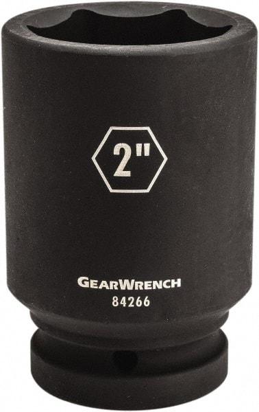 GearWrench - 1" Drive 1-7/8" Deep Impact Socket - 6 Points, 4-1/4" OAL - A1 Tooling