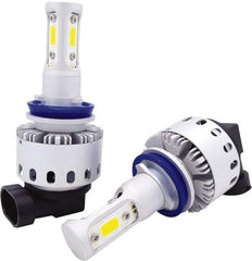 PRO-SOURCE - 5,000 Lumens, 12-24 VDC, H8, H9 & H11 LED Headlight - 6500K Cool White Color Scale, 45 Low/High Watt, 30,000 to 50,000 Average Life Hours - A1 Tooling