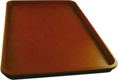 Made in USA - 14-1/4" Long x 9-1/2" Wide x 1-1/4" Deep Lid Tray - Polypropylene - A1 Tooling