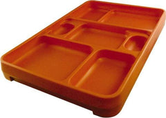 Made in USA - 14-1/4" Long x 9-1/2" Wide x 1-3/4" Deep Tray - Polypropylene - A1 Tooling