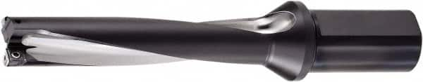 OSG - 7-1/2" Max Drill Depth, 4xD, 1-7/8" Diam, Indexable Insert Drill - 2 Inserts, 1-1/2" Shank Diam, Straight Shank - A1 Tooling