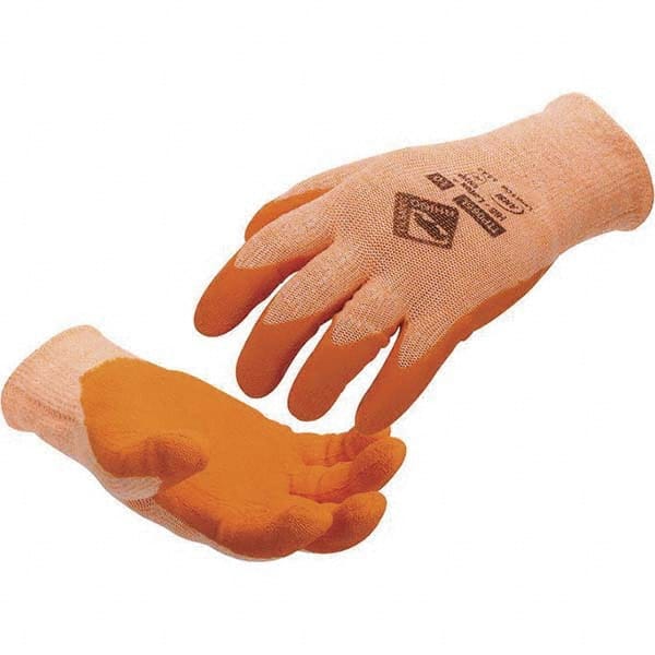 Tilsatec - Size XL (10), ANSI Cut Lvl A9, Puncture Lvl 4, Abrasion Lvl 4, Latex Coated Cut & Puncture Resistant Gloves - A1 Tooling