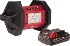 Milwaukee Tool - 18 Volts, 1100 Lumens, Cordless Work Light - 3 hr Run Time - A1 Tooling