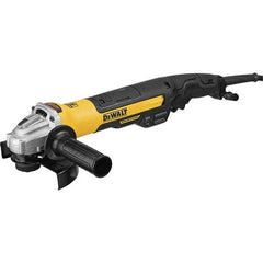 DeWALT - 5 & 6" Wheel Diam, 9,000 RPM, Corded Angle & Disc Grinder - 5/8-11 Spindle, 13 Amps - A1 Tooling