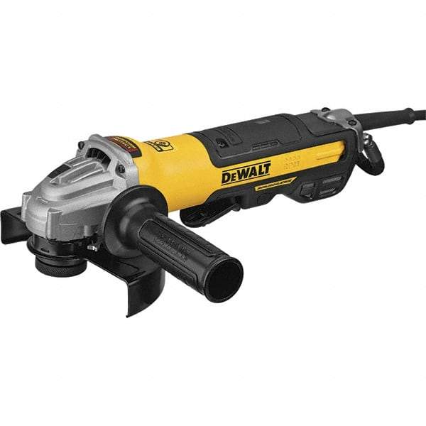 DeWALT - 5 & 6" Wheel Diam, 9,000 RPM, Corded Angle & Disc Grinder - 5/8-11 Spindle, 13 Amps - A1 Tooling