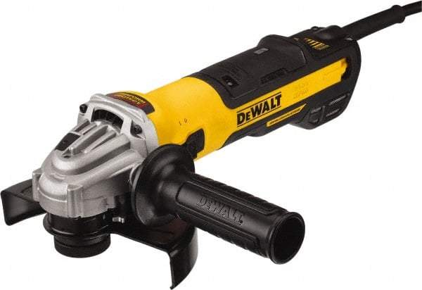 DeWALT - 5 & 6" Wheel Diam, 9,000 RPM, Corded Angle & Disc Grinder - 5/8-11 Spindle, 13 Amps - A1 Tooling