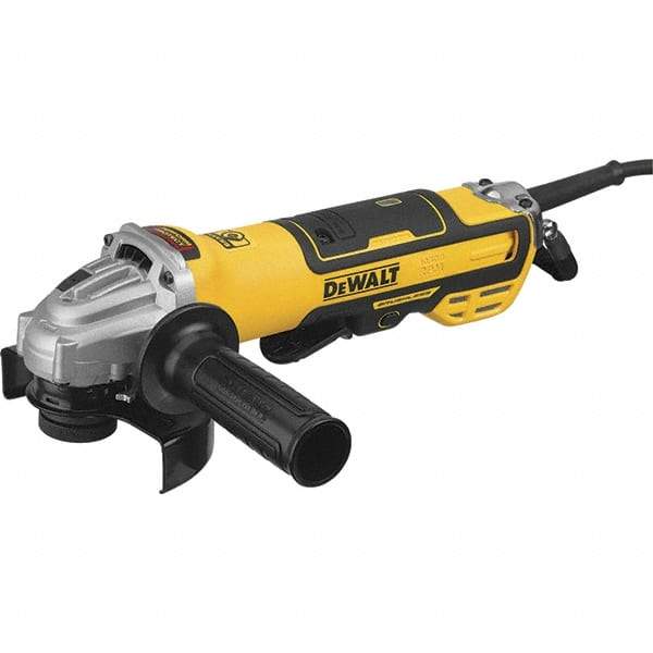 DeWALT - 5" Wheel Diam, 10,500 RPM, Corded Angle & Disc Grinder - 5/8-11 Spindle, 13 Amps - A1 Tooling