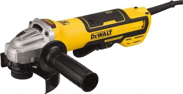 DeWALT - 5" Wheel Diam, 10,500 RPM, Corded Angle & Disc Grinder - 5/8-11 Spindle, 13 Amps - A1 Tooling