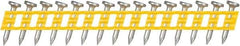 DeWALT - 13 Gauge 0.102" Shank Diam 3/4" Long Concrete Nails for Power Nailers - Steel, Zinc Finish, Smooth Shank, Angled Stick Plastic Collation, Round Head - A1 Tooling