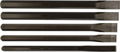 Mayhew - 5 Piece Cold Chisel Set - Sizes Included 1/2 to 1" - A1 Tooling