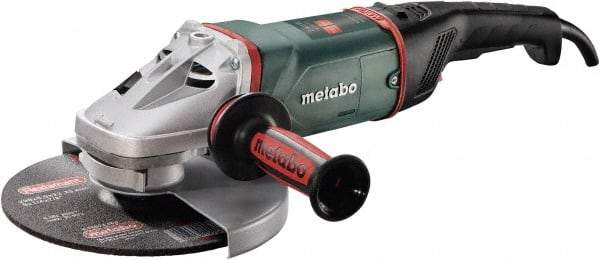 Metabo - 9" Wheel Diam, 6,600 RPM, Corded Angle & Disc Grinder - 5/8-11 Spindle, 15 Amps - A1 Tooling