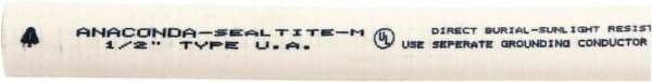 Anaconda Sealtite - 3/4" Trade Size, 500' Long, Flexible Liquidtight Conduit - Galvanized Steel & PVC, 19.05mm ID - A1 Tooling