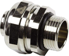 Anaconda Sealtite - 3/8" Trade, 316 Stainless Steel Threaded Straight Liquidtight Conduit Connector - Partially Insulated - A1 Tooling