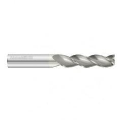 1/2 Dia. x 4 Overall Length 3-Flute Square End Solid Carbide SE End Mill-Round Shank-Center Cut-FC5 - A1 Tooling